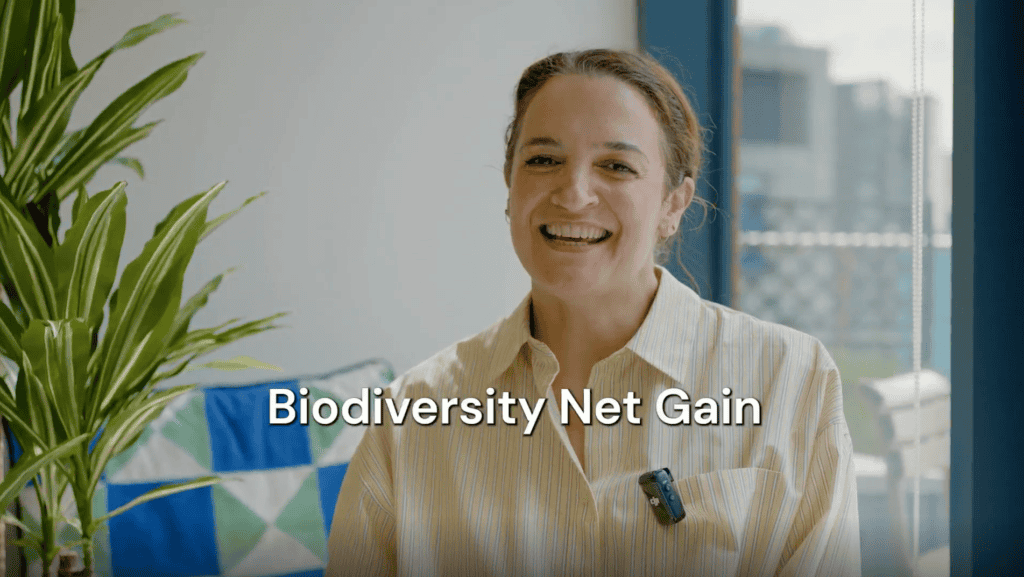 Screenshot from video of Emma Toovey, Chief Nature Officer
